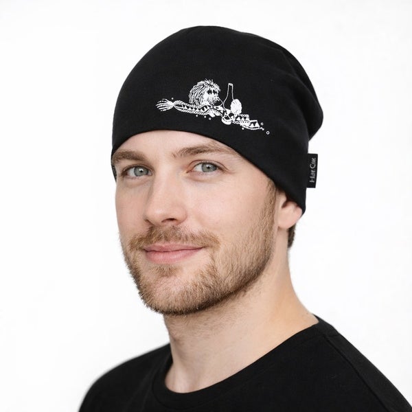 HuiGee Muumi heijastava pipo Esi-Is&auml;, musta, 2 kokoa