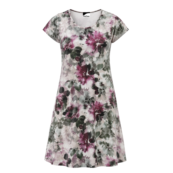 ENNAKKOMYYNNISS&Auml;! HuiGee naisten mekko Luoto Silk, Dusty Flower