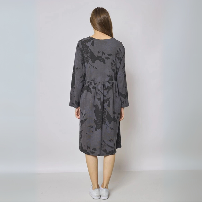 Bella Blue Trikoomekko, harmaa/musta