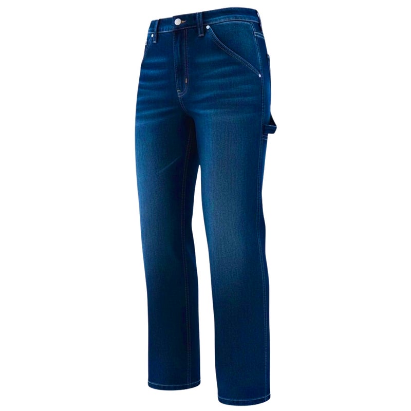 Nina Carter&reg; taskulliset korkeavy&ouml;t&auml;r&ouml;iset naisten farkut, tummansiniset