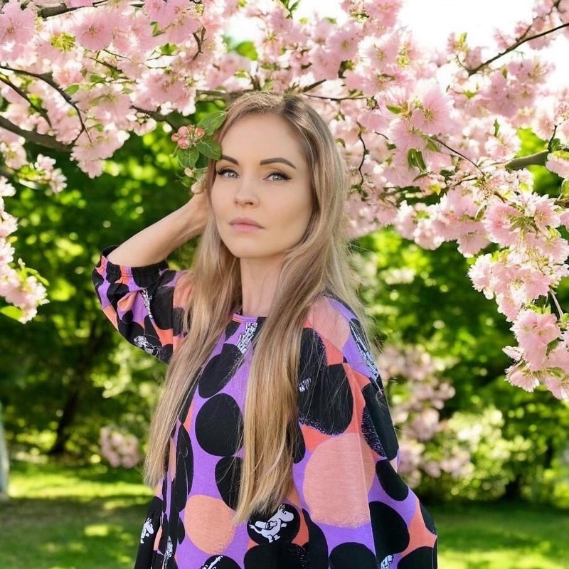 KiOma Muumi naisten  mekko, Daalia , Rock  XS-3XL