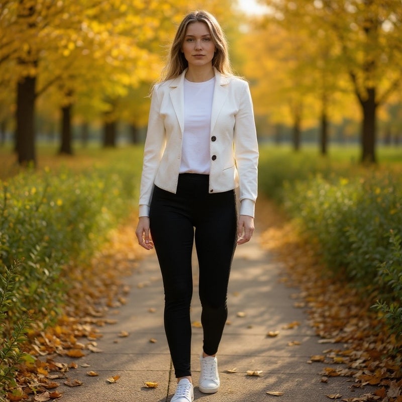 HuiGee Basic naisten Silk trikoo Leggings, musta