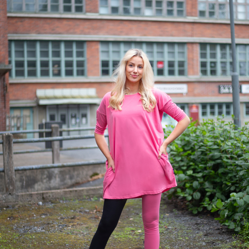 HuiGee Basic mekko Pihlava, Bubblegum